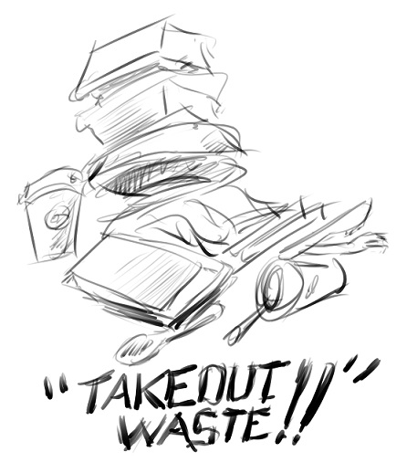 Takeout Waste